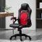 High Quality Ergonomic Comfortable Executive Manager Home Office Leather and Mesh Height Adjustable Swivel Office Chair