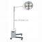 White Floor Standing LED Examination Light Shadowless Lamp for Emergency Room