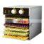 6 layer Mini commercial small scale pineapple tomato potato mango vegetable fruit electric food dehydrator price