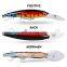 High quality artificial bait 16.5cm 33.4g Big size wobbler minnow hard bait Sea fishing lure good action Minnow