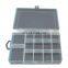 Wholesale  plastic multi-grid insert storage box Fishing Lure Bait Box with Dividers Transparent Fishing Tackle Box