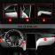 Interior accessories carbon fiber Steering Wheel Insert Decoration Badge Panel Cover Trims For tesl modle x y