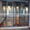 Aluminum folding doors double glass bi fold doors with certification