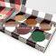 Custom Printed Grid 6 Hole Makeup Own Brand Nudes Make Up Palette Eyeshadow Packaging Box
