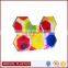 glass clear photo frame block Hexagon diy acrylic photo block