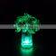 2019 Remote controlled waterproof submersible LED light base under vase lighting RGB led light