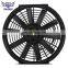 12'' universial plastic 10 straight blades slim car push/pull electric cooling air radiator fan 1730 CFM 2250 RPM