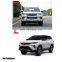 Автомобильные передние бамперы и комплекты кузова для Fortuner 2021 нового поколения. Комплект для обновления внешнего вида кузова Fortuner 2016, позволяющий преобразовать его в 2021 модель