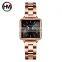HANNAH MARTIN 108 Business Ladies Japan Quartz Movt Custom Logo Watch Stainless Steel Life Waterproof Wristwatches Luxury Watch