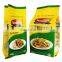 resealable mylar foil snack packing dry food packaging bags for korean spicy noodles