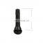 New TR414 Car Van Alloy Steel Wheel Snap In Rubber Tyre Valve + Dust Caps