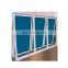 Sound insulation hurricane proof double glass aluminum frame interior awning window