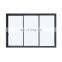 Kitchen bathroom balcony living room partition sound insulation aluminum frame glass sliding door