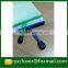 Clear pvc gridding zipper two-double document bag A4 size file bag