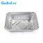 Rectanglar Aluminum Foil  Container  Wrinkle Wall container