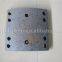 original 3552-00396 auto bus spare parts rear brake lining for ZK6858 chinese bus