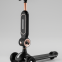 Foldable soft rubber handlebars, seats, lighting, music, aluminum pole, lightweight indoor sliding bike, new children's scooter