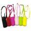 Private Label Neoprene Water Bottle Carrier Bottle Sleeve with Adjustable Shoulder Strap