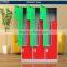 Double Tier Colorful Door Steel Metal L Lockers For Sale