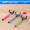 Smart phone rechargeable wireless bluetooth selfie stick with micro USB interface QC12