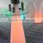 PE Plastic Bar Table with LED light and remote control YXF-50120M