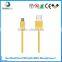 Factory price of 1M copper core two sided usb cable data and charge for Samsung and other digital devices with micro usb