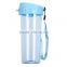 Filter plastic handle tea water cup ,Colorful Water Bottles