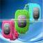 Multi-function waterproof gps kids tracker watch via GSM network, SOS Alarm, Two Way Communication