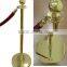 Chrome Stanchion with Red Velvet Rope