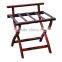 Mahogany Wood Luggage Rack for Hotels