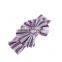 cute sweatband headband cotton striped with bowknot flower headband baby