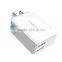Original Usams traveling series pc dual USB charger adapter for iphone/android mobile phone 2A Foldable charger adapter