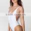 Simple Style One Piece Girls Bathing Suit