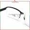 Laura Fairy Wenzhou Wholesale Cheap New Model Fashion Black Half Rim Optical Frame