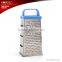 New design 4 side stainless steel kitchen grater with colorful plastic handle                        
                                                                                Supplier's Choice