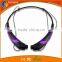 Stereo wireless neckband bluetooth headset with mirco usb