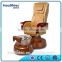 2016 high quality leather massage pedicure chair for sale