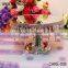 Mirror face wedding cake stand with crystal , royal cake stand wedding for wedding&party&hotel decoration(CAKE-008)