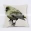 PLUS home textile jacquard pattern bird pillow case