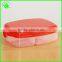 BPA-Free 3 Compartments Plastic Lunch Box