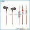 Top Quality Mobile Phone Earphone Clear Bass 3.5mm Noise Cancelling In-ear Earphone, Headset