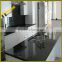 Chinese luxury granite shanxi black granite kitchen cabinet pvc countertop sink