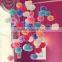 2016 the lastest hanging decorative tissue paper flower balls