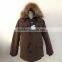 OEM Outwear Garment Casual Fancy Women Jacket Winter 2015