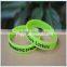 Cheap Custom Silicone Bracelet Debossed Logo Wristband