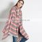 2016 New Striped Plaid Cashmere Fringed Scarves