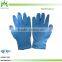 Top quality Blue disposable nitrile glove