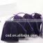 custom logo printed velvet drawstring pouch bag for Christmas gift