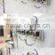 2016 No drilling No screw Easy Installation stainless steel wall mounted Hook Rack with strong vacuum suction hook