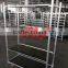 wooden mobile flower carts for sale,logistic cart Flowers revolving cars transportMesh Cart .Steel Roll Trolley Garden Tool cart